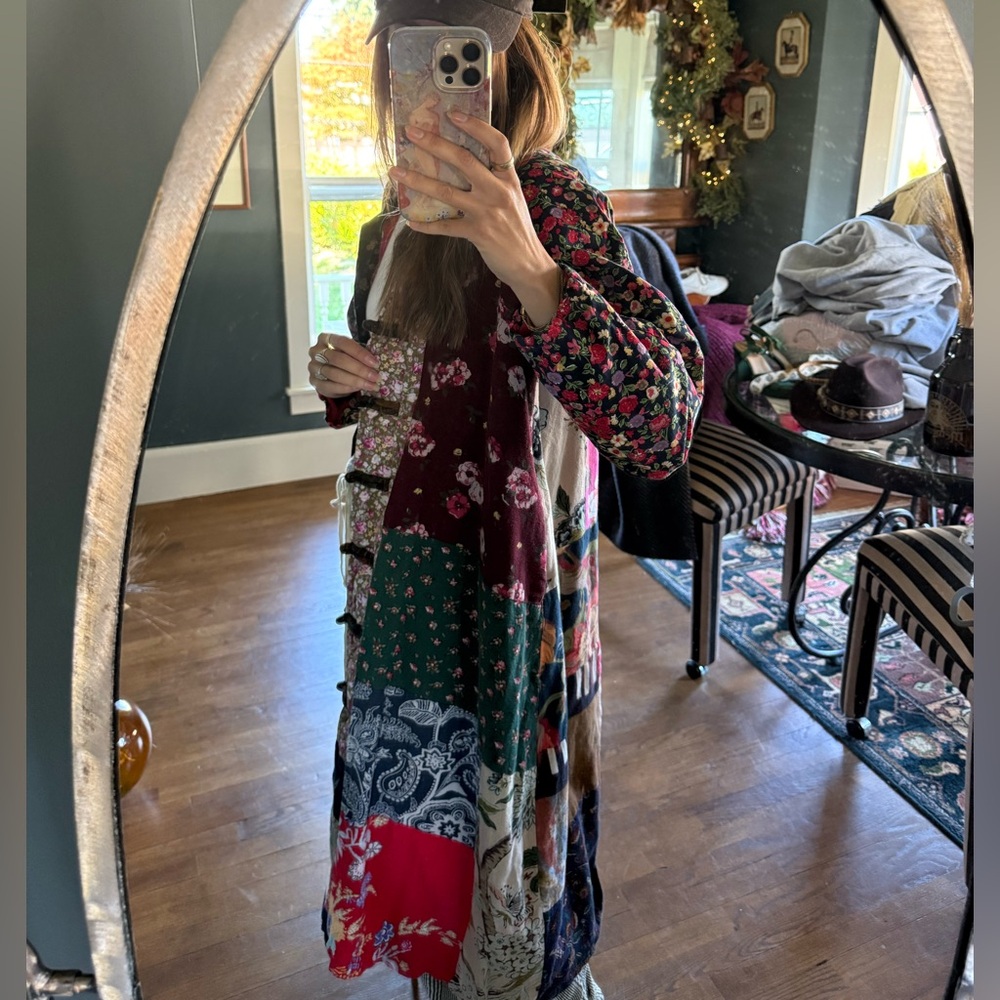 Patchwork Coat - image 5